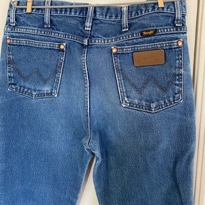 Wrangler 34x34 denim jeans